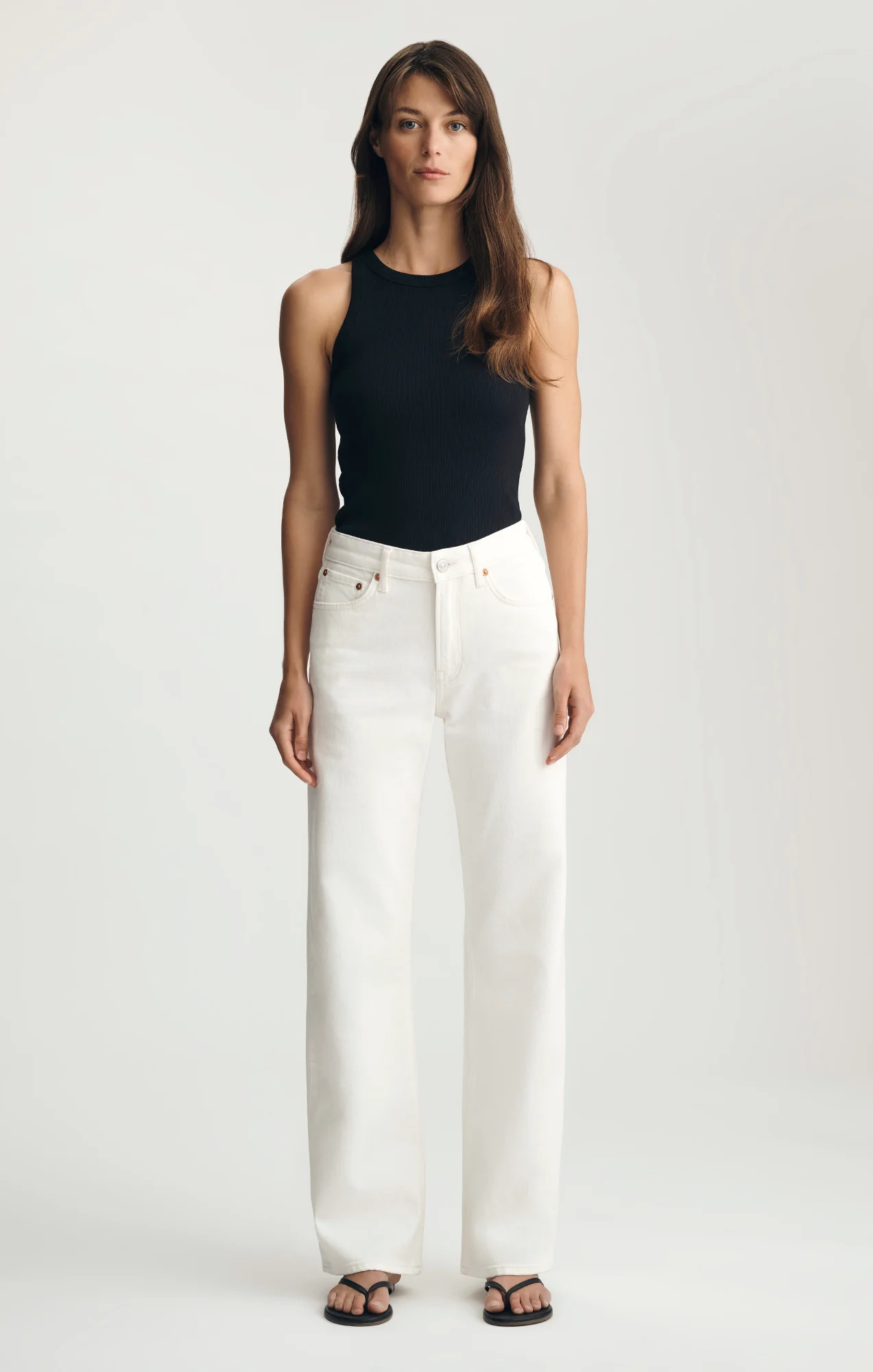 TAYLOR STRAIGHT LEG IN OFF-WHITE CLASSIC BLUE - Image 3