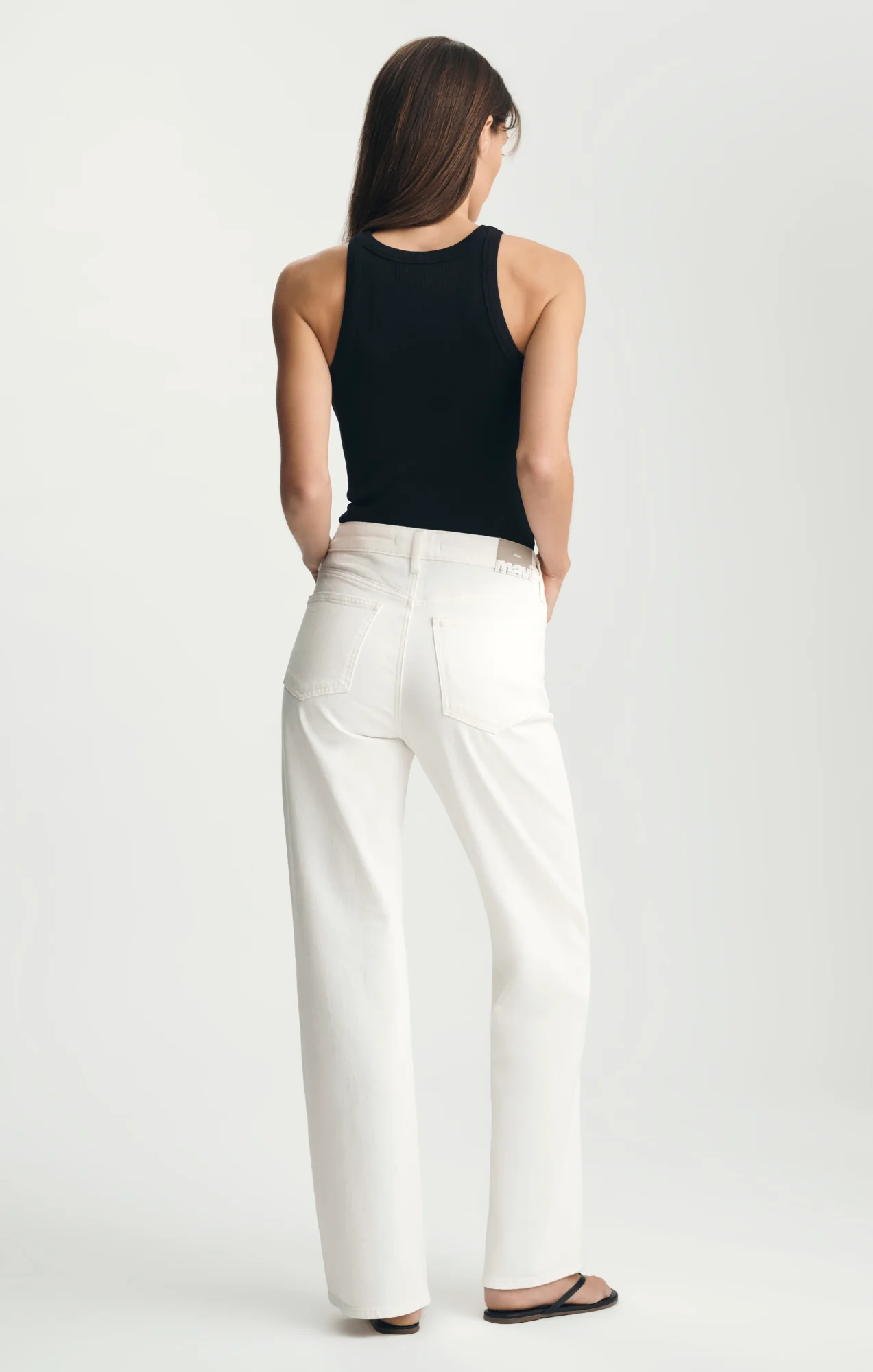 TAYLOR STRAIGHT LEG IN OFF-WHITE CLASSIC BLUE - Image 4