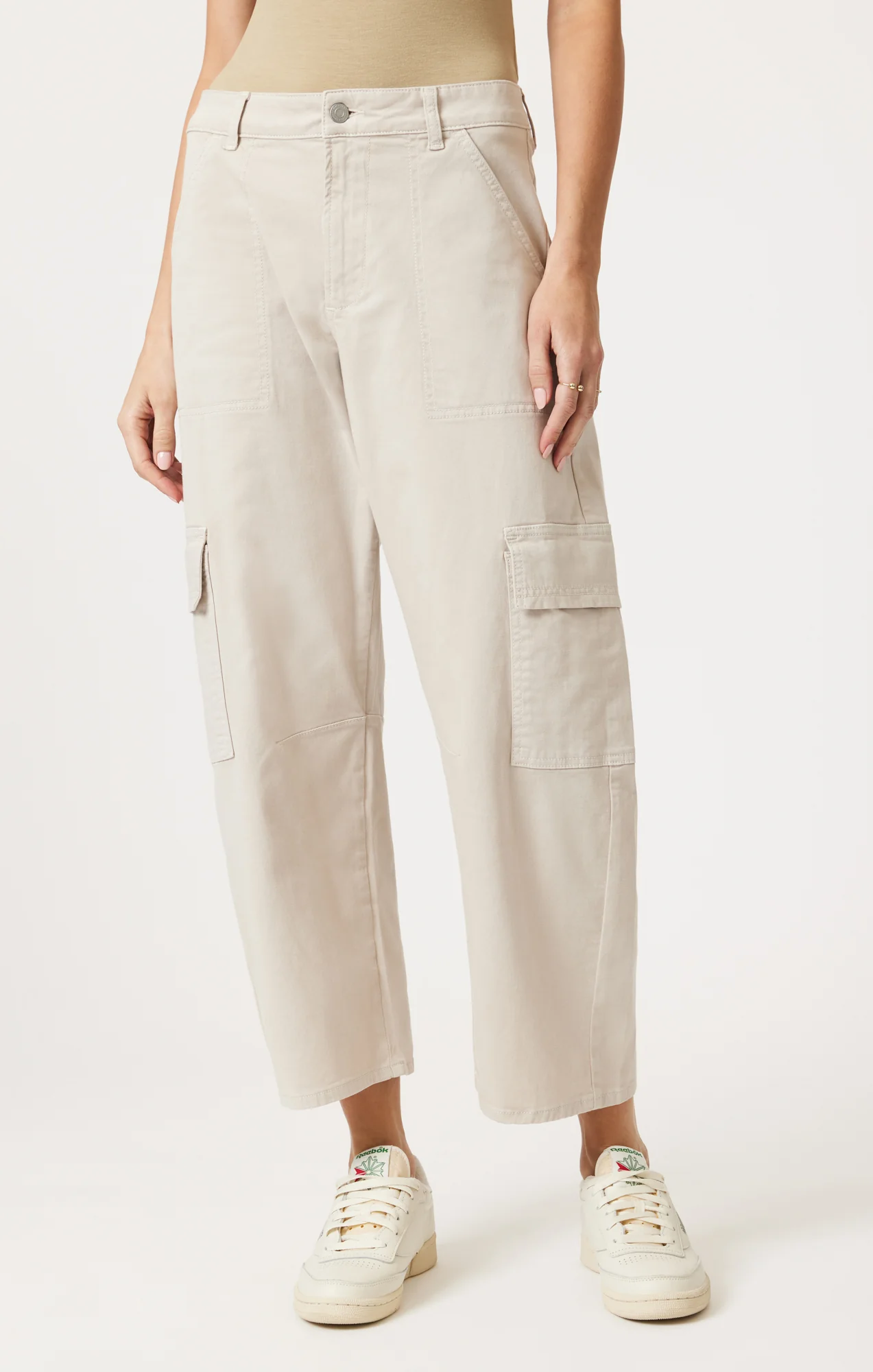 VINNIE BARREL CARGO IN FROST CASUAL TWILL - Image 3