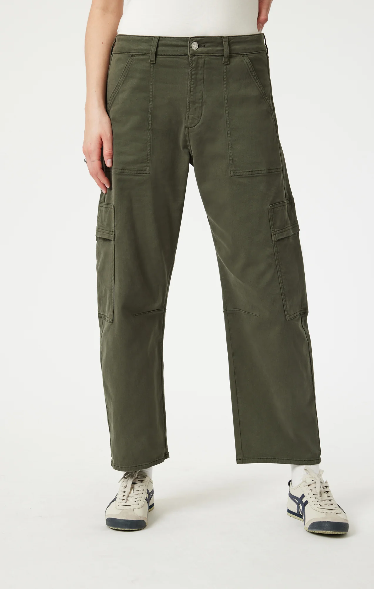 VINNIE BARREL CARGO IN IVY CASUAL TWILL - Image 3
