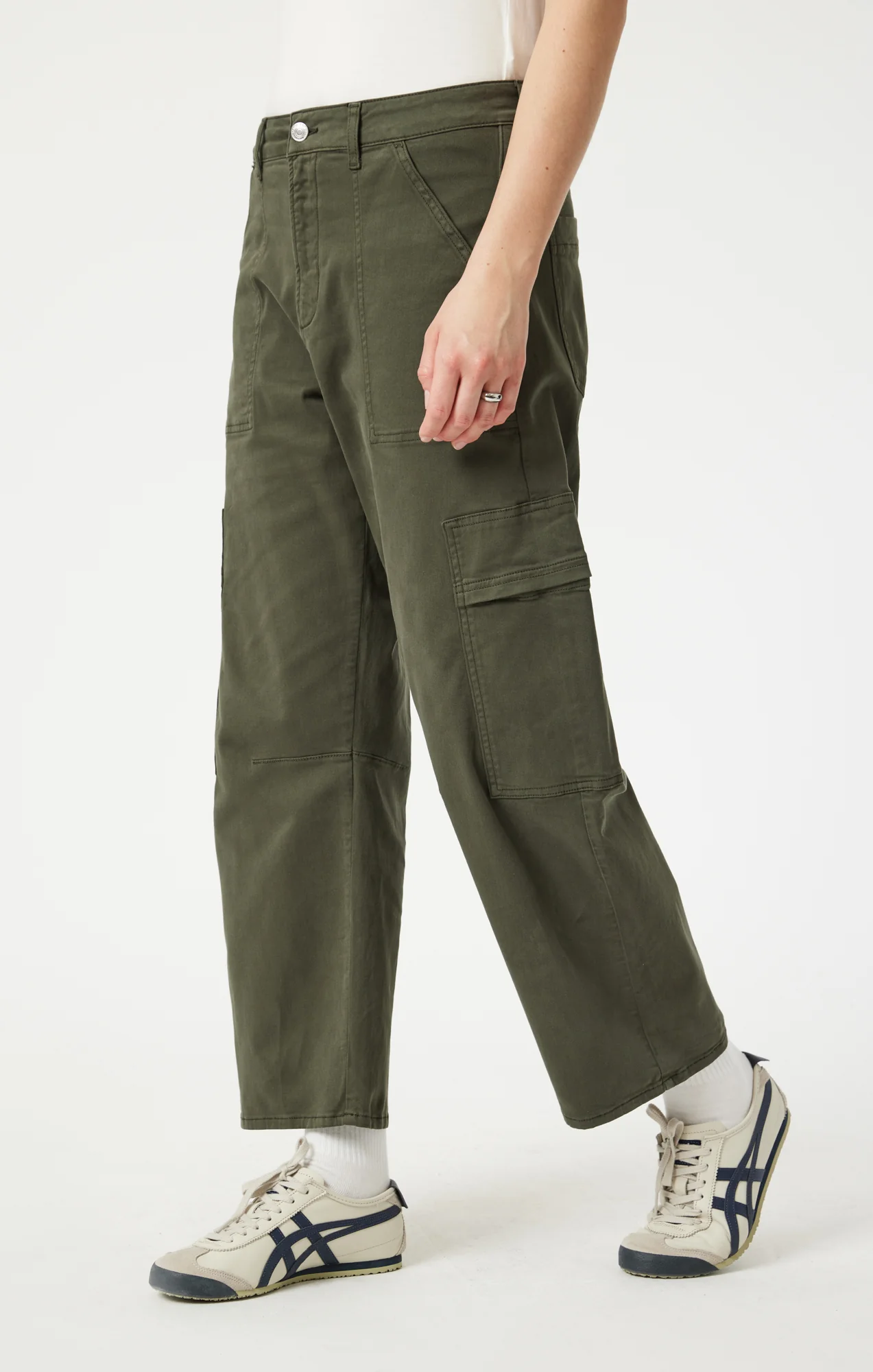 VINNIE BARREL CARGO IN IVY CASUAL TWILL - Image 4