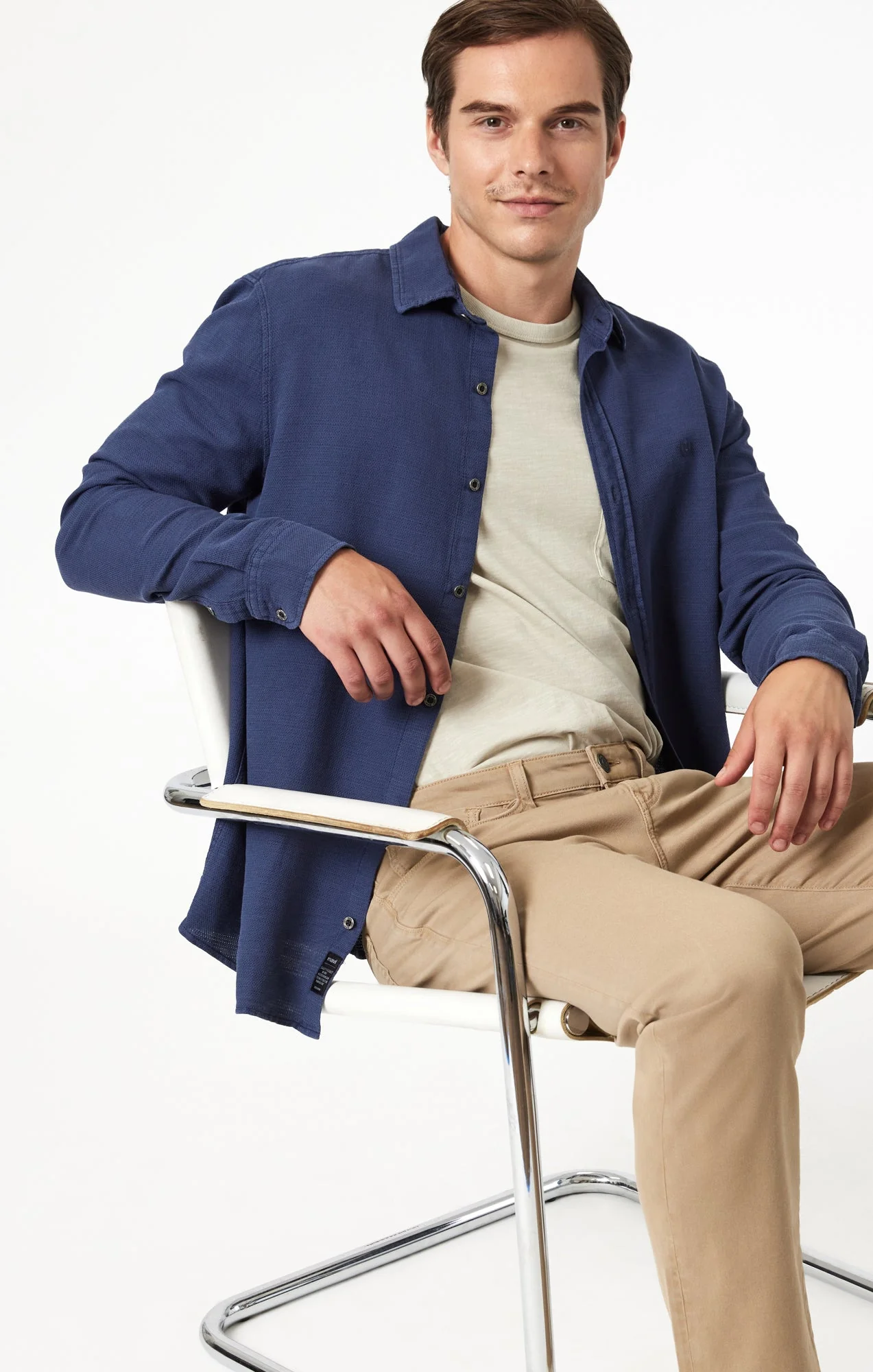 ZACH STRAIGHT LEG IN KHAKI CASUAL TWILL - Image 2